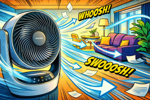 スイッチボットのサーキュレーターの風