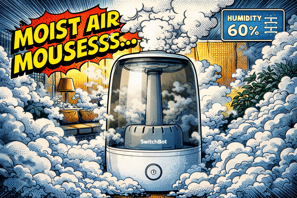 スイッチボットの加湿器