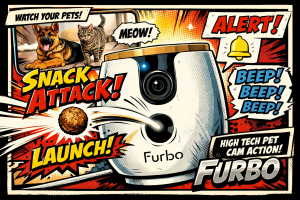 Furboのスマートカメラでペットを監視